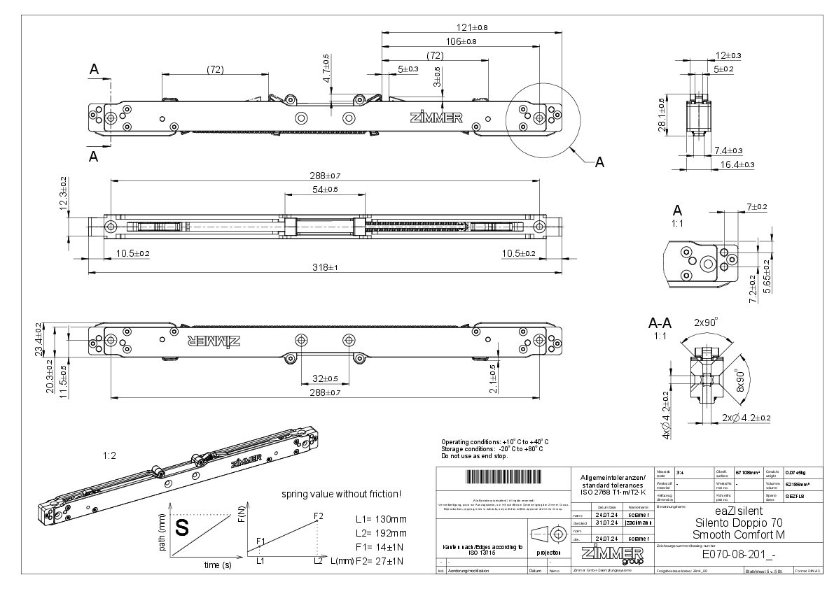 eaZIsilent DOPPIO 70