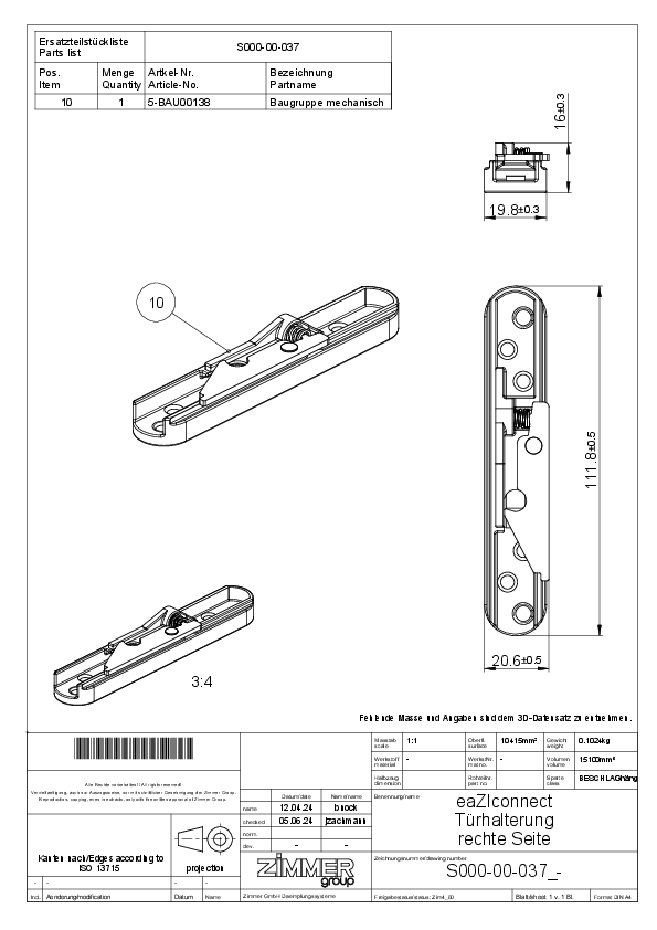 eaZIsystem DOPPIO 100