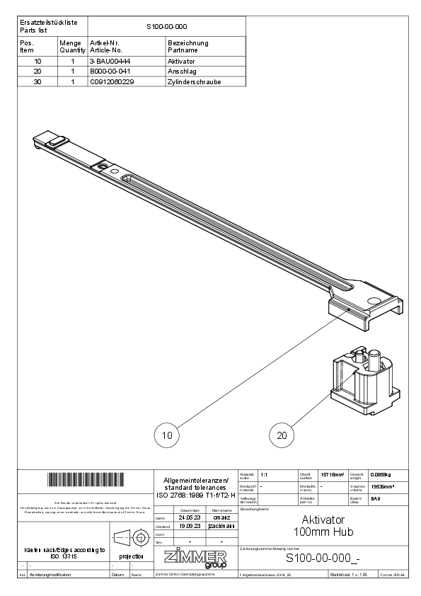 eaZIsystem DOPPIO 100