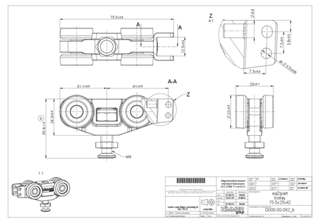 eaZIsystem DOPPIO 100