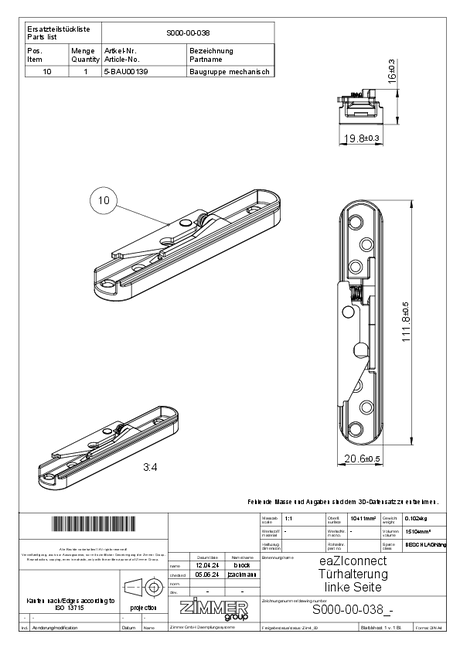eaZIsystem DOPPIO 100