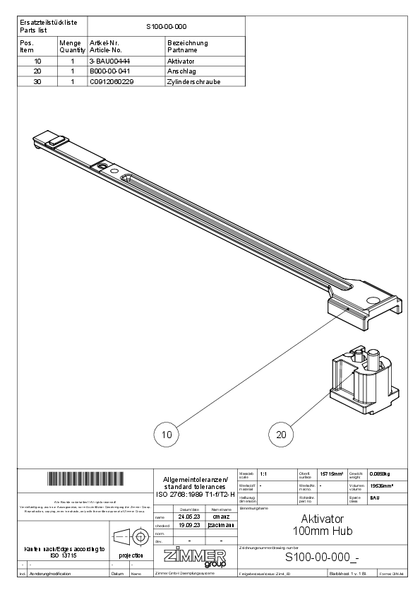 eaZIsystem DOPPIO 100